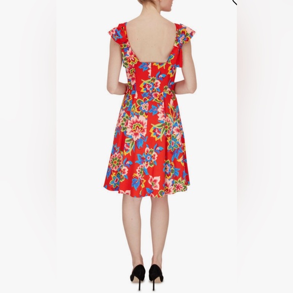 ♥️HP♥️Carolina Herrera Floral dress - Picture 3 of 12